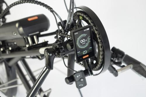 Speedy Versatio F Handbike: Display und Bedienpanel