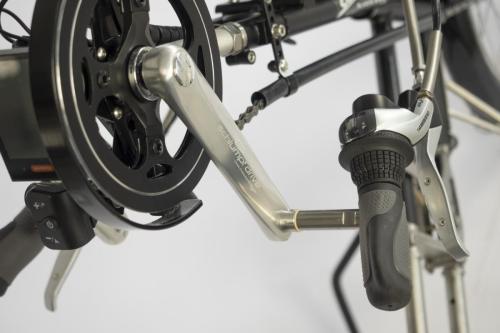 Speedy Versatio F Handbike: Standardkurbel